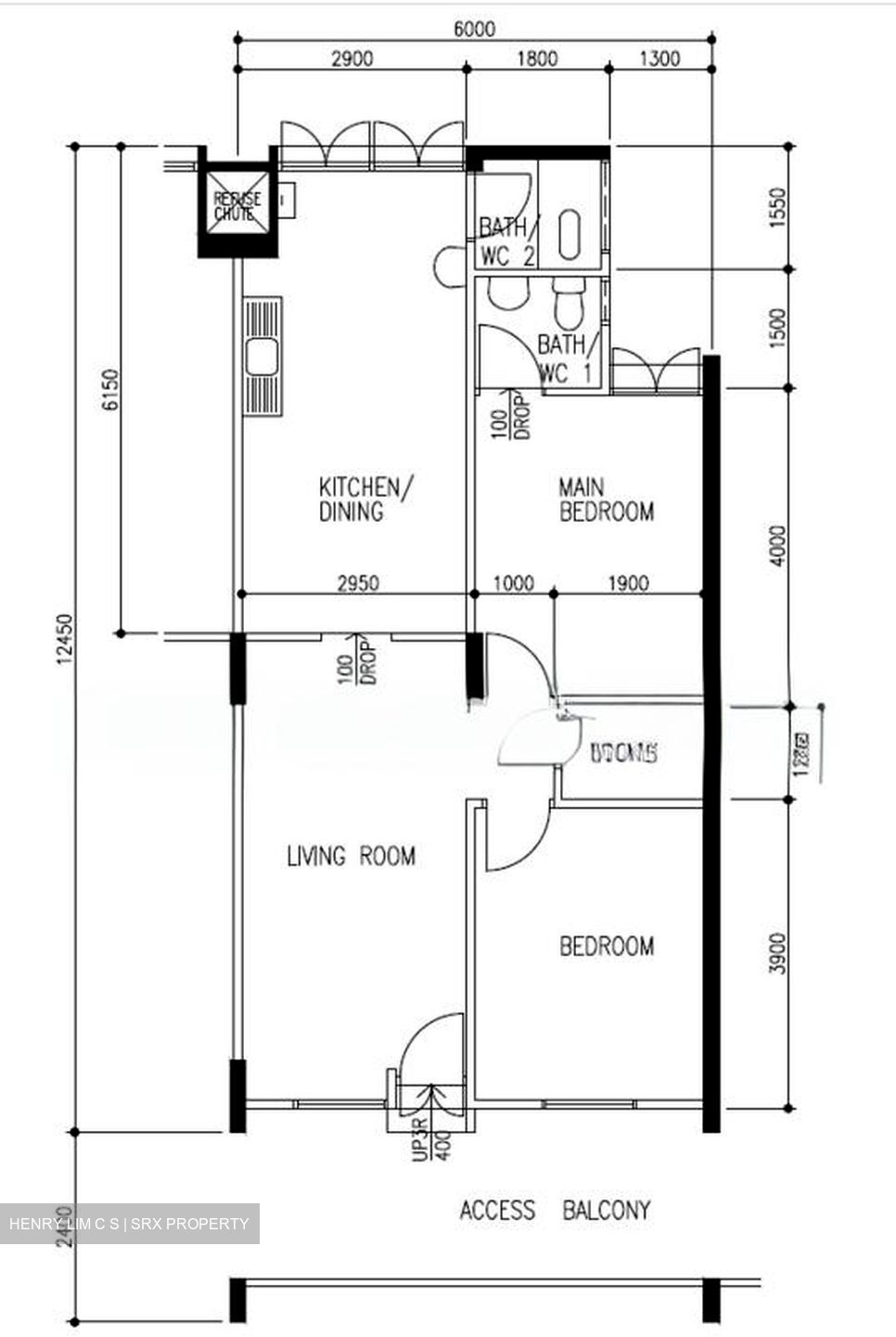 Blk 628 Eunos Heights (Bedok), HDB 3 Rooms #558418561